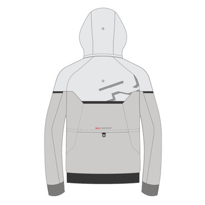STRADALE HOODIE WOMEN grey 2XL