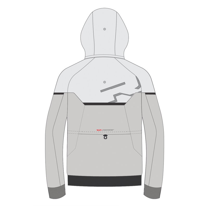 STRADALE HOODIE WOMEN grey XL