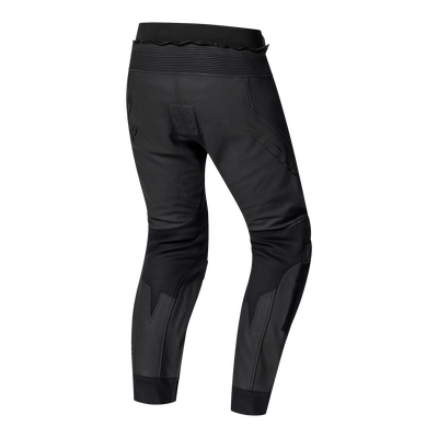 STRADALE LEATHER TROUSERS SHORT black/black 48