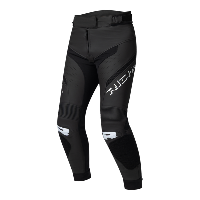 STRADALE EVO LEATHER TROUSERS WOMEN black/white 34