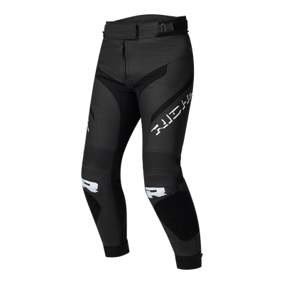 STRADALE EVO LEATHER TROUSERS WOMEN black/white 34