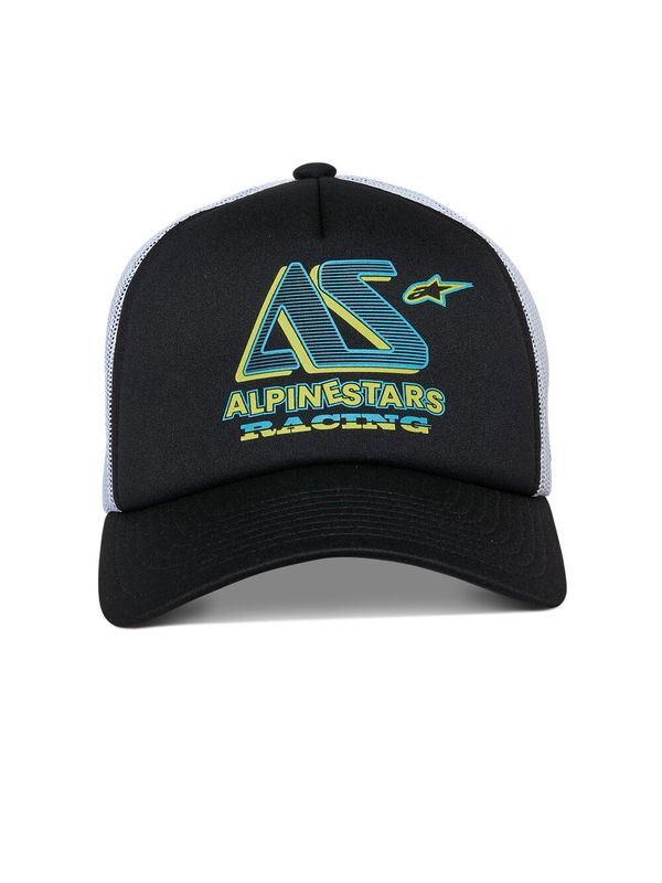 HAT TRUCKER AYESS BK/WH OS