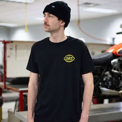 TEE SHIRT S&S BLACK XXL