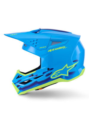 HELMET SM3 FORCE CYAN L