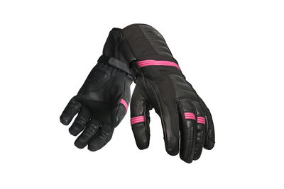 Sweep Clea vattentätt dam handske svart/rosa, XL