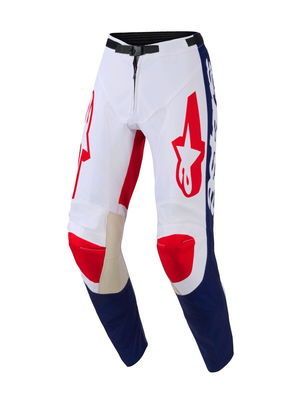 PANT RACER RIWAY WH/BLUE/RED 3
