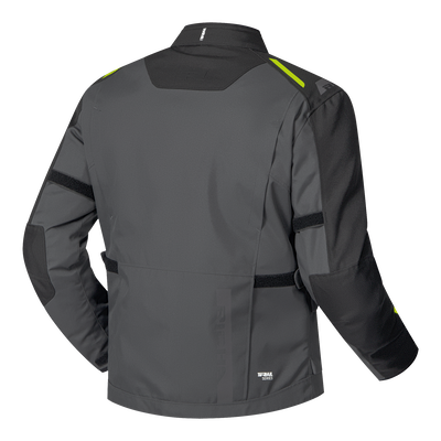 TAURUS JACKET (WP) black/yellow fluo 2XL