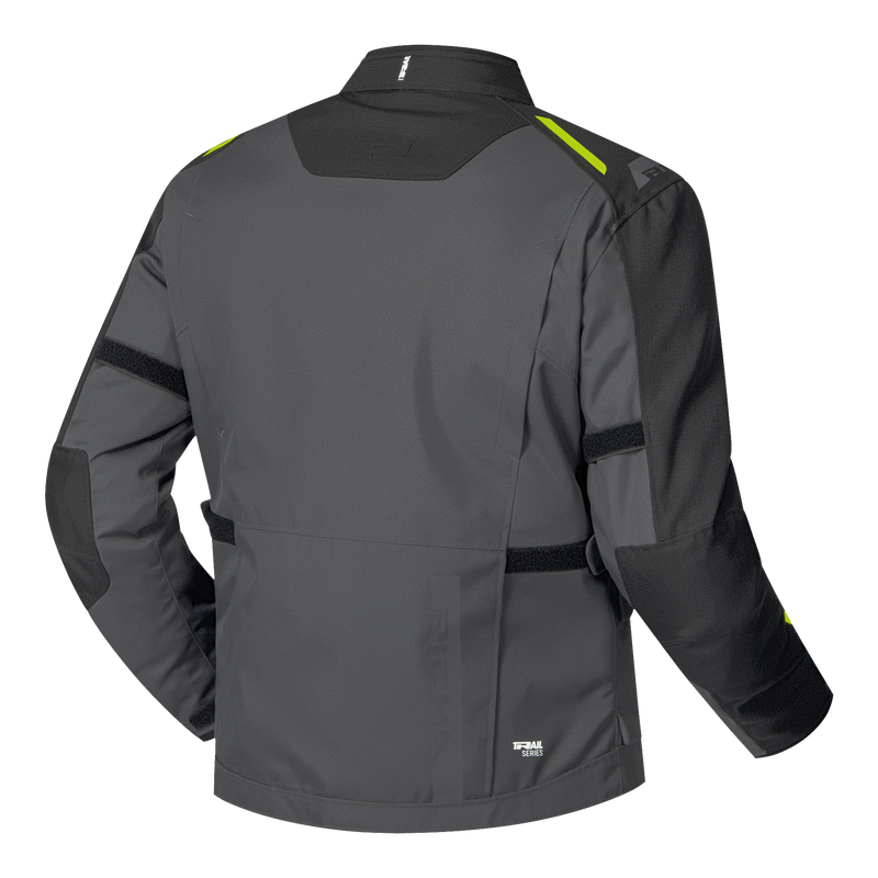 TAURUS JACKET (WP) black/yellow fluo 2XL