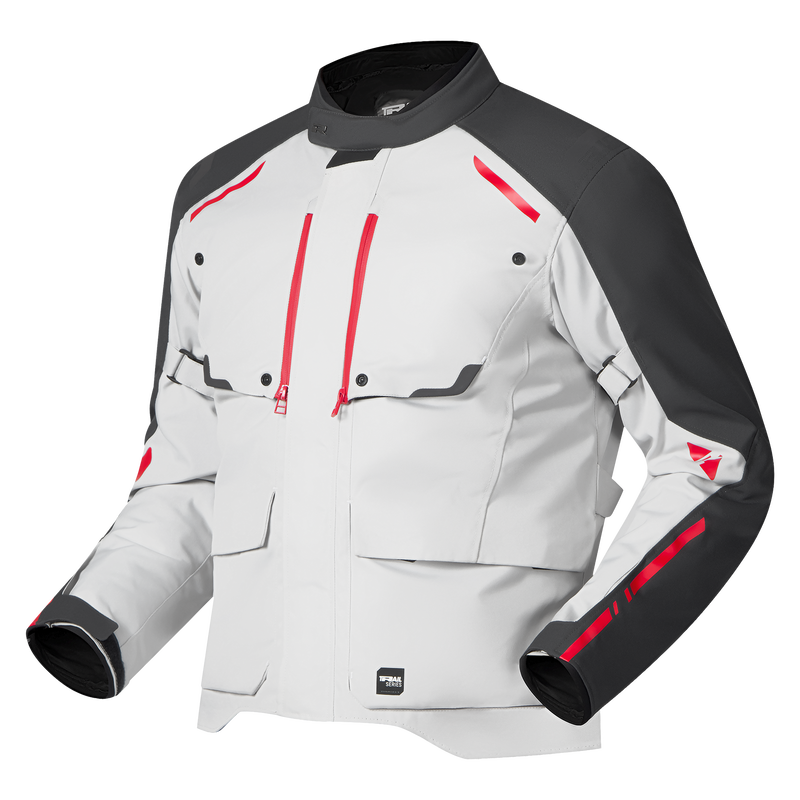 TAURUS JACKET (WP) grey red 4XL