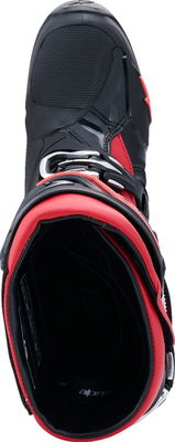 BOOT TECH 10 BLK/RD 10