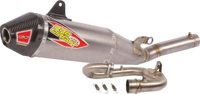 EXHAUST TI-6 TIT W/CARBON ENDC