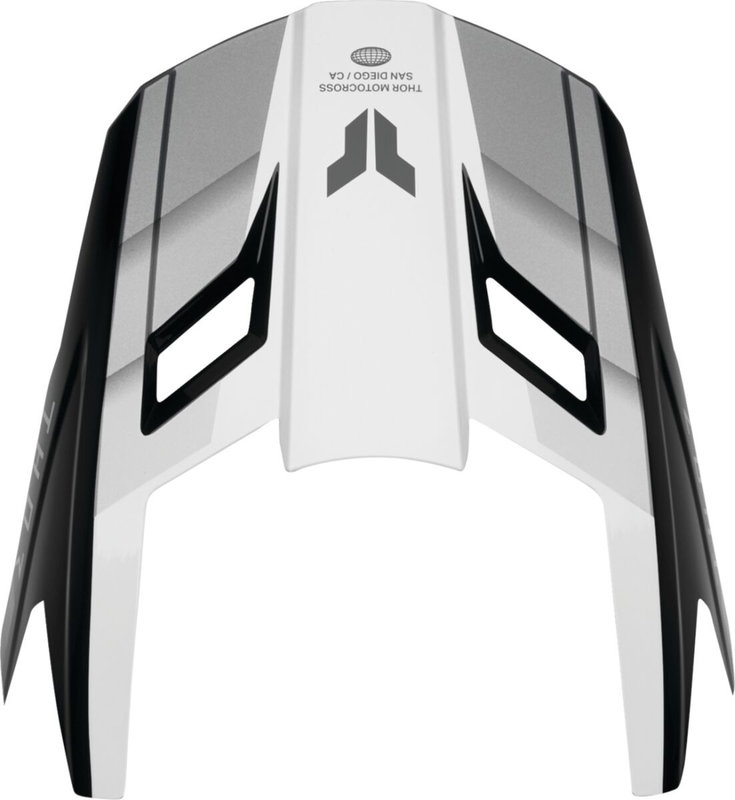 VISOR KIT FLEET DEFY BK/WH L-2