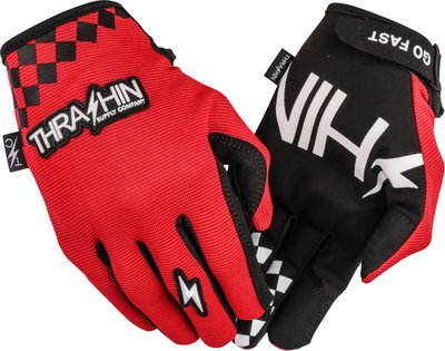 GLOVE GO FAST STEALTH RED XL