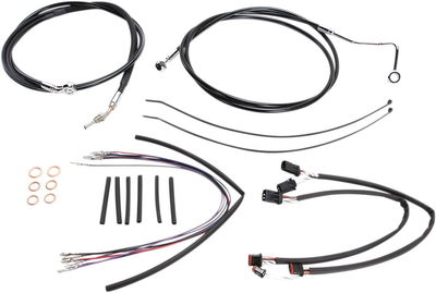 CONTROL CABLE KIT XR BLK