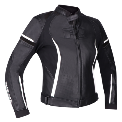 LAURA JACKET DAM SVART/VIT 42