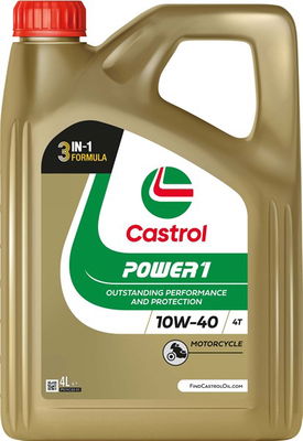 Castrol Power 1 4T 10W-40 4L FILTER PÅ KÖPET