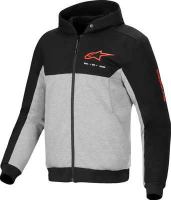 HOODIE CHROME V2 SPORT BK/GY/R