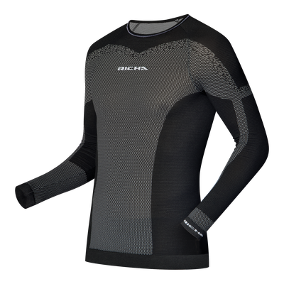 UNDERSHIRT SUMMER  2.0 black/blue XL