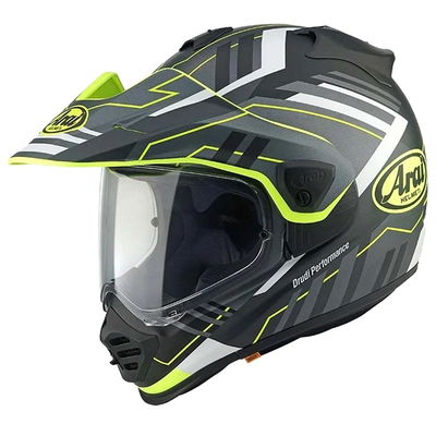 HJÄLM ARAI TOUR-X5 TRAIL GUL XS