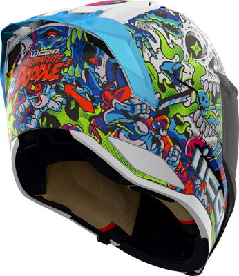 HLMT ULTRFLT DOODLE 3 BL XL