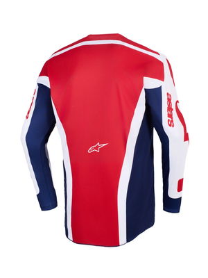 JERSEY RACER RIWAY WH/BLUE/RED