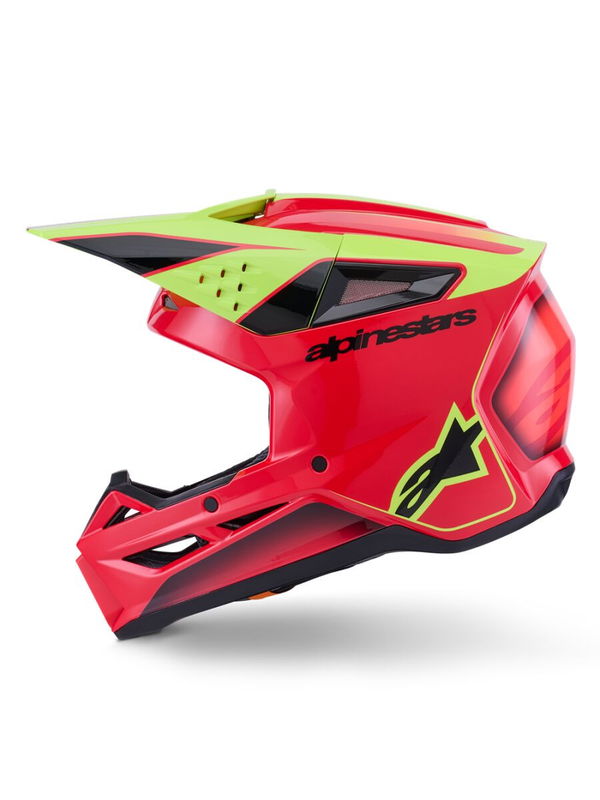 HELMET SM3 FRAY RED/YL/BLK XS