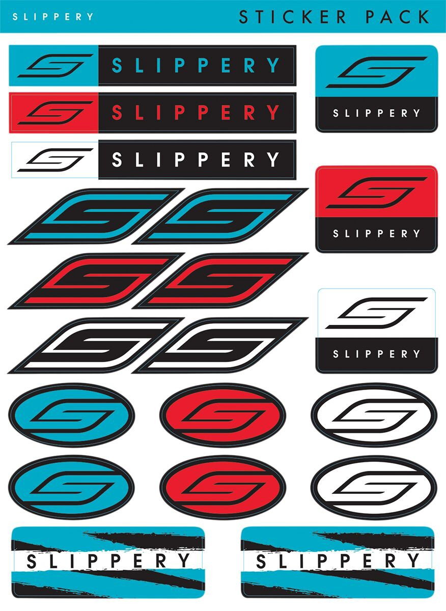 DECAL SHEET SLIPPERY