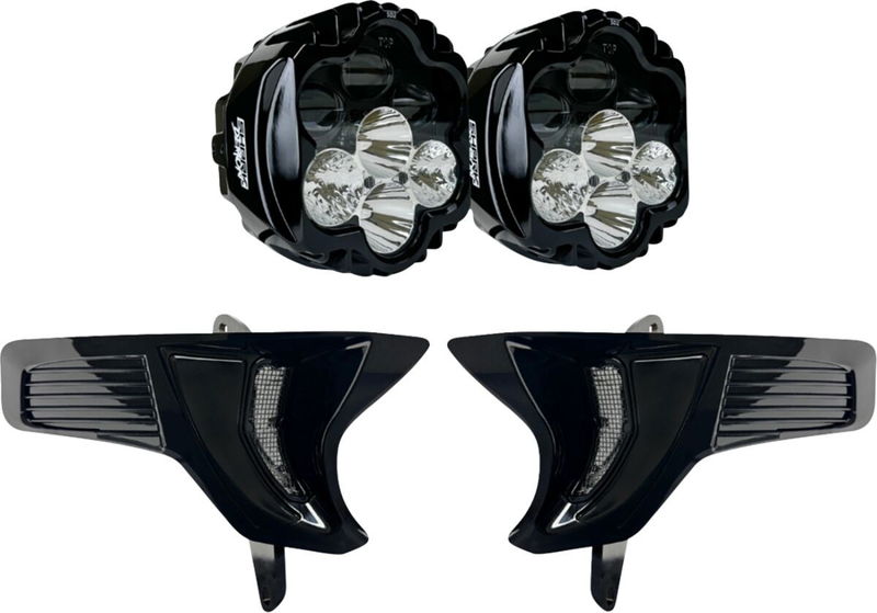 HEADLIGHT DUAL SHARK DEMON 2 W