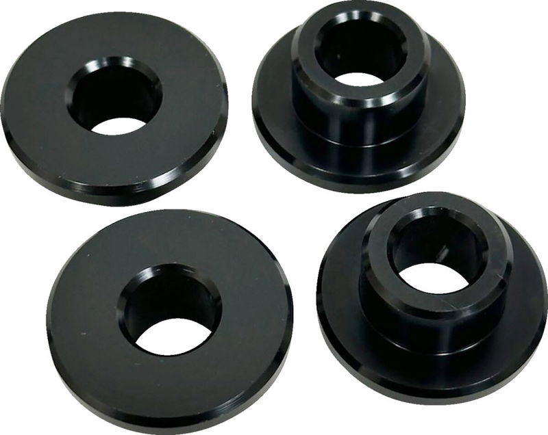 BUSHING KIT RISER BLACK M8 SOF