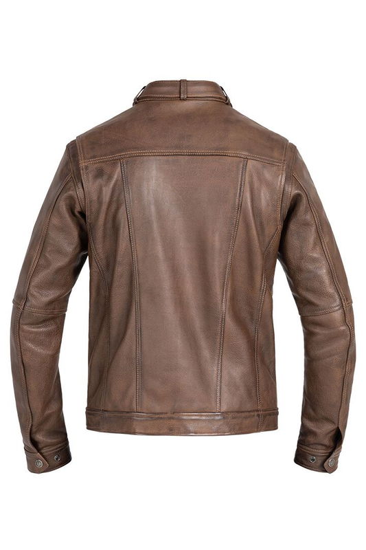 JACKET DRIFTER LEATHER BROWN 3