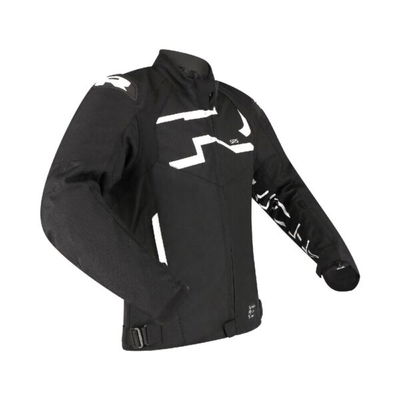 STRADALE TEX WP JACKET SVART/VIT 2XL