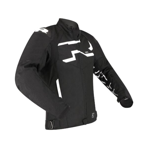 STRADALE TEX WP JACKET SVART/VIT 2XL