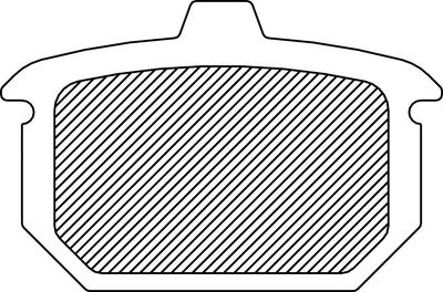 BRAKE PAD-DRAG SINTERD