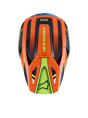 HELMET SM3 FRAY BLK/OR/YL S