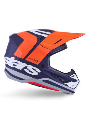 HELMET SM7 CORE ORAN/BLUE XS