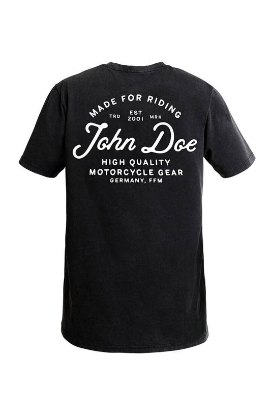 TEE JD LETTERING BLACK SM