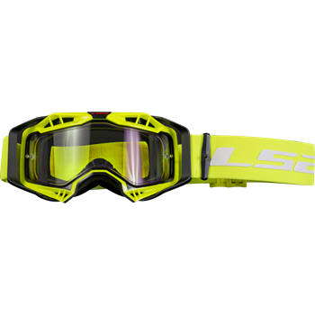 GOGGLE LS2 AURA ENDURO SERIES KLAR LINS Onesize Gul