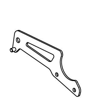 MUFFLER BRACKET SS F900R/XR