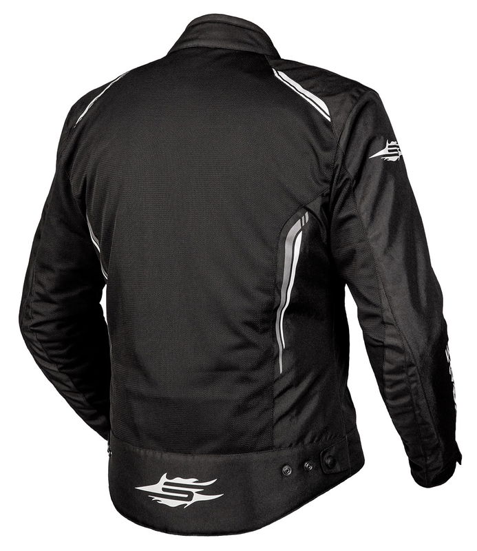 Sweep Air sommar mc jacka, svart, XS