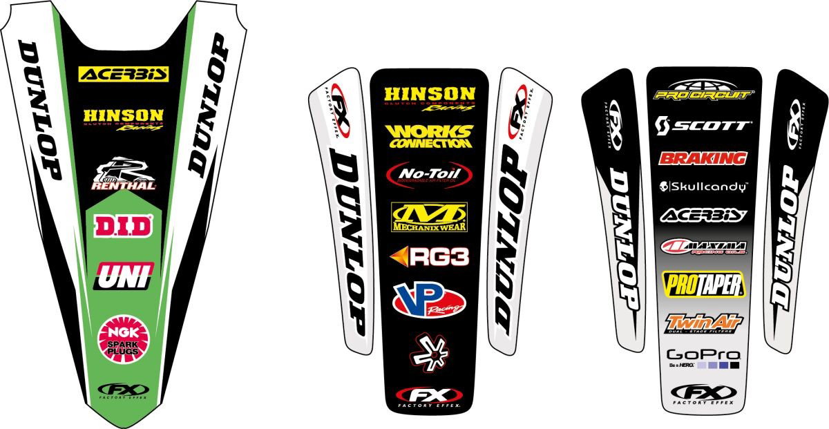 GRAPH R-FENDER KX450 24-