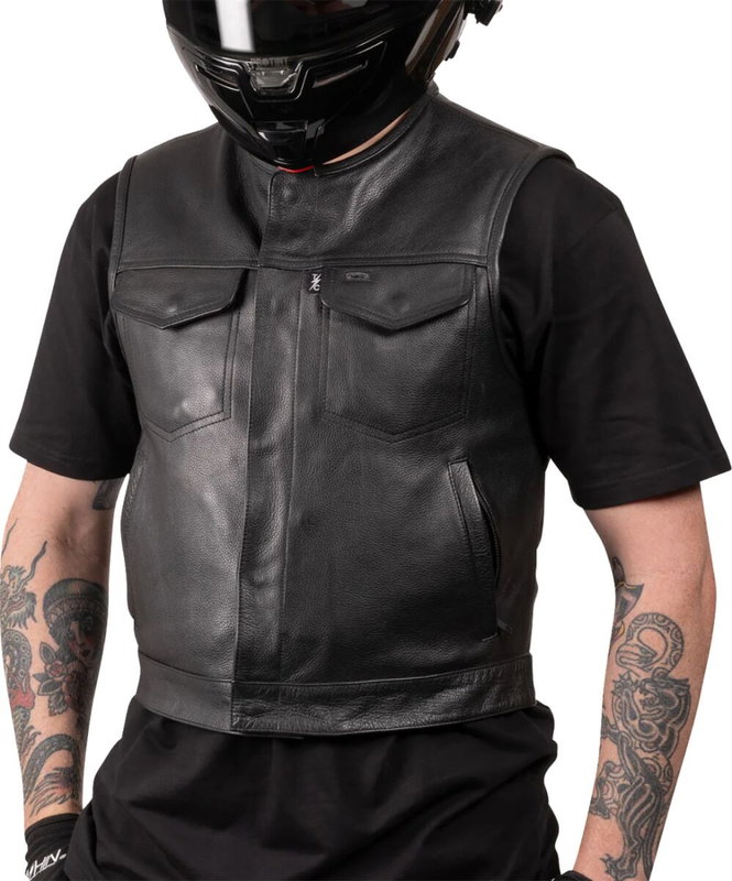 VEST ENCINAL SHORTY LEATHER XL