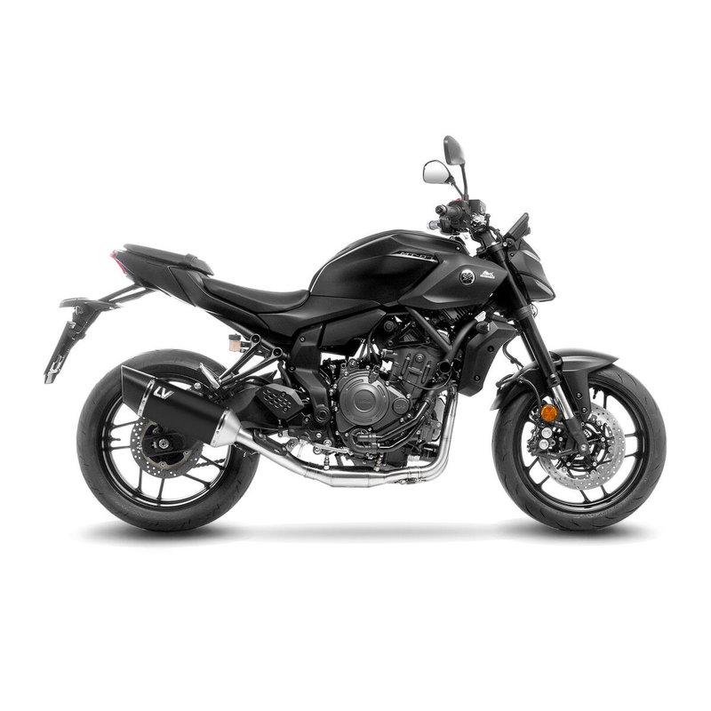 EXHAUST LV-14 R YAM MT-07 BK