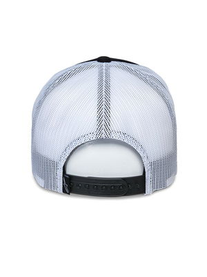 HAT TRUCKER AYESS BK/WH OS