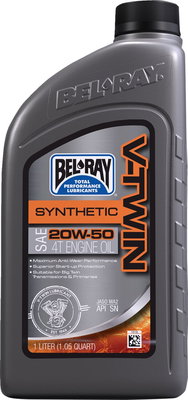 OIL VTWIN SYNTHETIC 20W50 1L