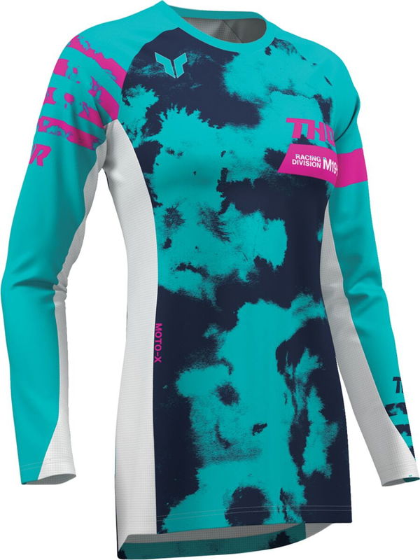JERSEY WMN LAUNCHMODE BLEACH W