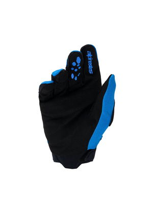 GLOVES YTH FULL BORE V2 BLUE/B