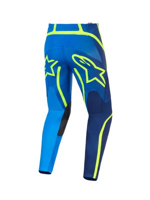 PANT FLUID APEX BLUE/YEL 36