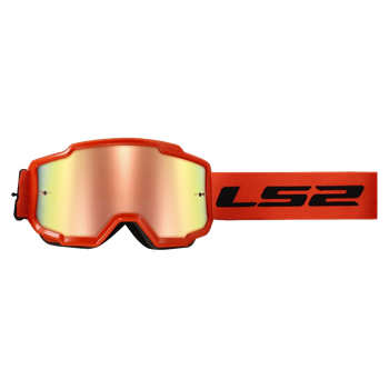 GOOGLE LS2 CHARGER IRIDIUM LINS Onesize Orange
