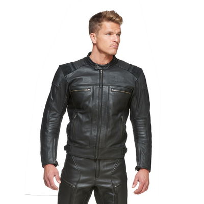 Sweep Ragnar skinnjacka, svart, 6XL