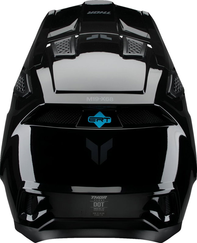 HELMET FLEET BLACKOUT GLOSS XL